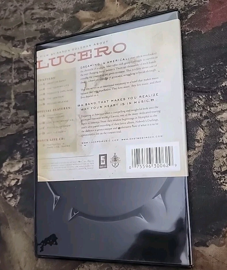 Lucero Dreaming In America DVD Cd Foto 4 de 4