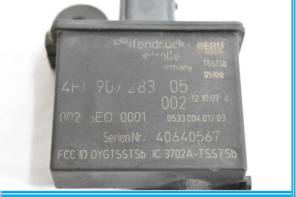 Porsche Cayenne TPMS 2008-2010 módulo sensor de presión de neumáticos OEM Foto 4 de 4