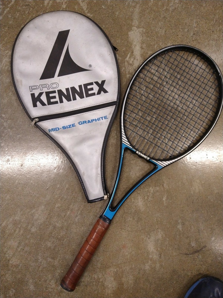 【新品・未使用】Pro Kennex Silver Ace 硬式テニスラケット Pro Kennex Silver Ace 90 Tennis Racket, Leather Grip 4 1/2