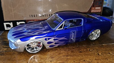 ミニカー JADA 1967 SHELBY GT500 1/18 Jada 1/18 Ford Mustang 1967 Shelby 500KR TM | eBay UK