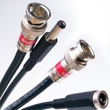 100ft-500ft Solid Copper Security Camera CCTV Coaxial Cable RG-59 BNC Connectors