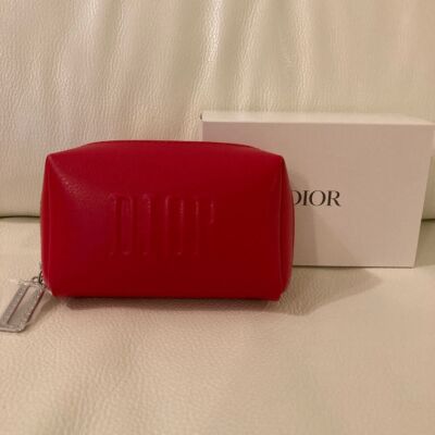 Christian Dior DIOR Pouch Red Novelty Limited New Japan | eBay