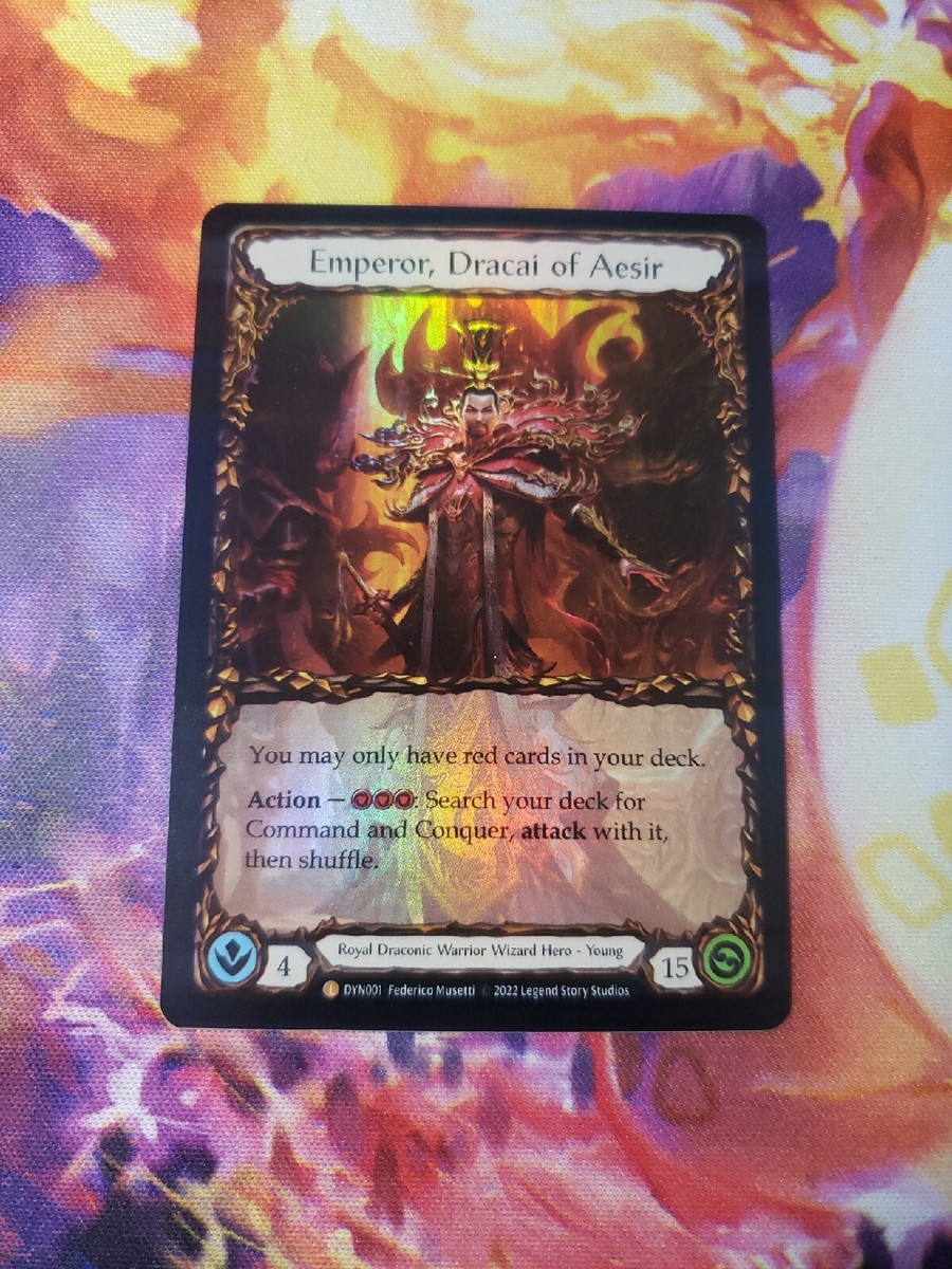 Fab Emperor, Dracai of Aesir Emperor, Dracai of Aesir Rainbow Foil