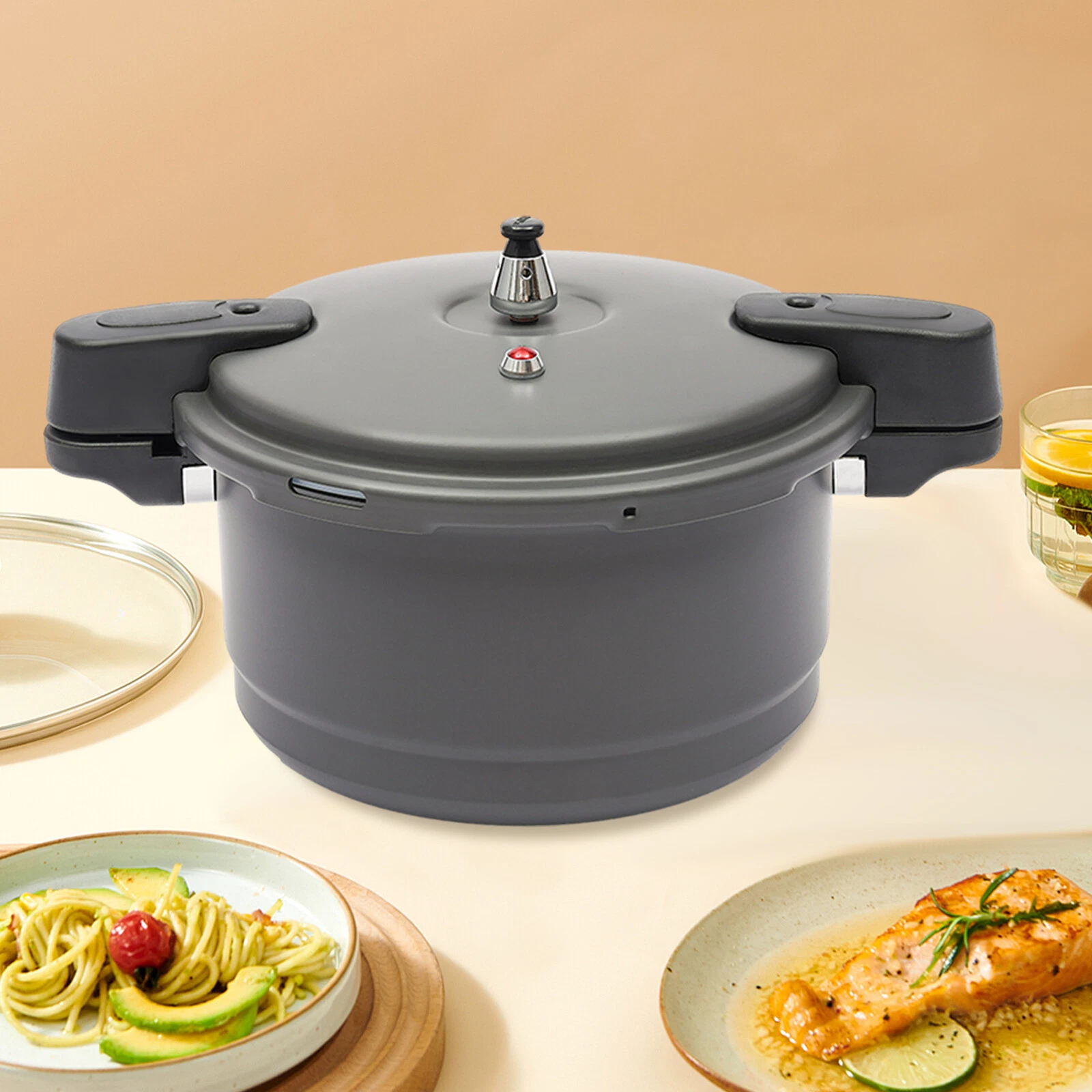 9L/9.5-Quart Canner Pressure Cooker Pressure Cooker Capacity, Aluminum Alloy