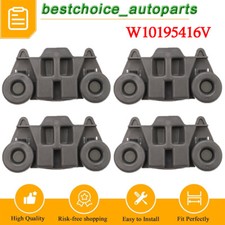 4Pack KitchenAid Dishwasher Lower Dishrack Wheel Roller W10195416V For Whirlpool
