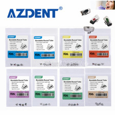 AZDENT Dental Orthodontic Buccal Tubes 1st /2nd Molar Tube Roth MBT 022 018 Mark