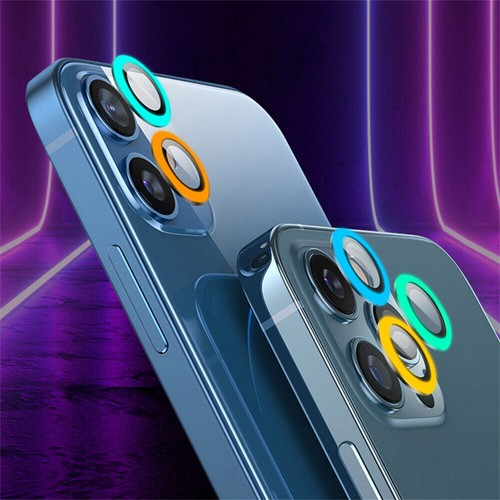 Leuchtende Kamera Linse Metall Ring Schutz Glas für iPhone 17 Pro 15 Pro 14 16e - Bild 17 von 24