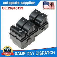 Master Power Window Switch Driver Side for 07-14 Chevrolet Silverado GMC Sierra