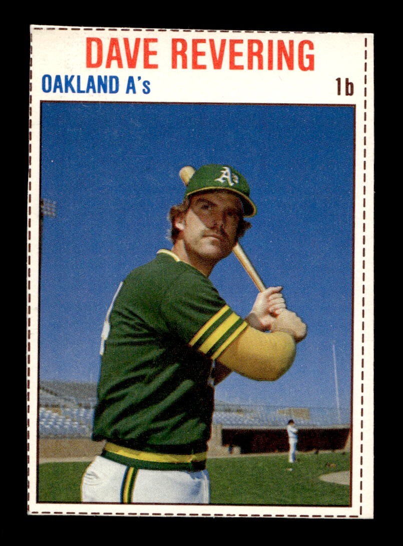 1979 Hostess #139 Dave Revering A's EX-MT *s4