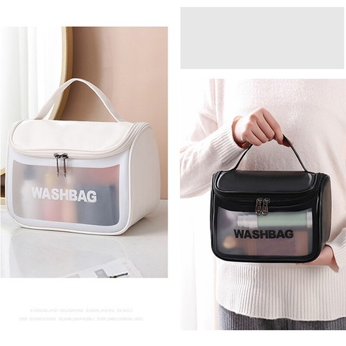 Multifunctional Cosmetic Bag for Women Wash Bag Home Travel Storage Bag Case - Photo 6/17