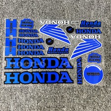 Motorcycle Reflective Fuel Tank Emblem Decal For Wing Honda Racing Bike Stickers