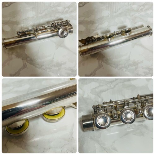 YAMAHA YFL 211S Includes CONCERT FLUTE Silver Plating with Hard Case USed Japan - Picture 7 of 8