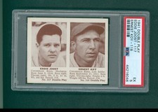 1941 Double Play Baseball Card - #117 Eddie Joost/Koy, PSA 5 EX
