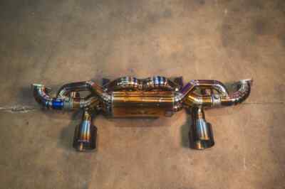 Valvetronic Designs Titanium Valved Exhaust For 2022-2024 Porsche 718 GT4/Spyder