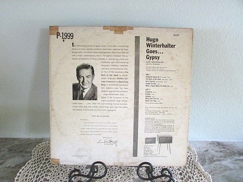 Hugo Winterhalter GOES GYPSY LP Stereo 1960 RCA Victor LSP1267 (VG) S57 - Picture 2 of 6