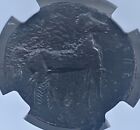 Zeugitana Carthage Ae Trishekel (?) 221-210 Bc Time of Hannibal Ngc F