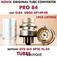 Adaptador de tubo 6BQ5 El84 6P14P-ER a 6V6 6L6 6P3S El34 Novik Converter Pro 84 1 pieza