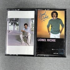 Lionel Richie Can't Slow Down Vintage Audio Cassette 2 Tape Lot
