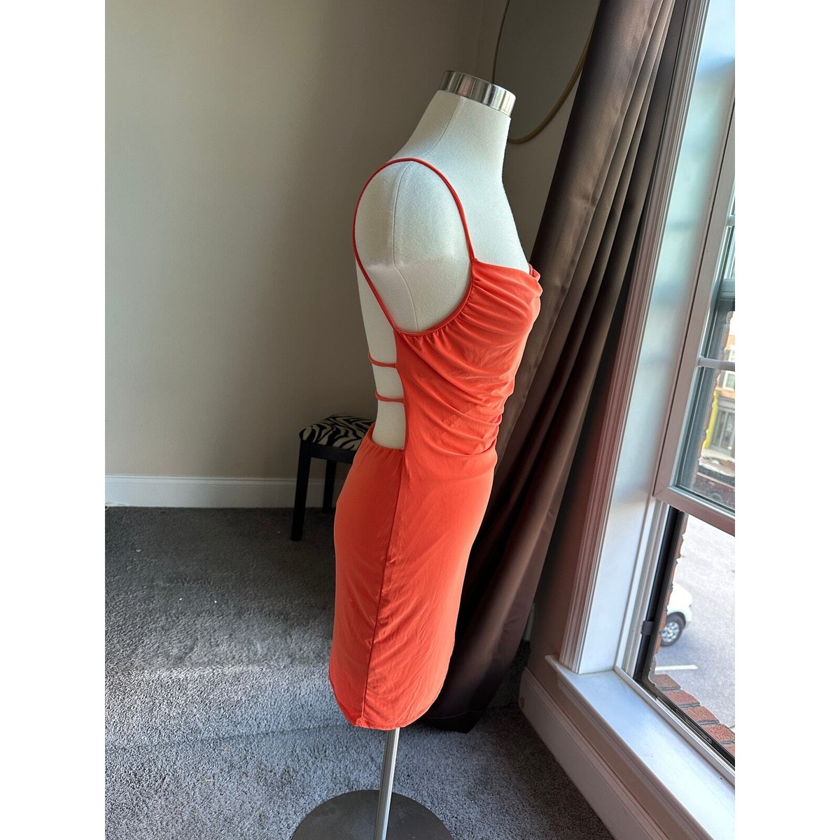 super low cut back dress Sleeveless Low Back Dress