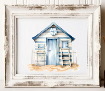 Nursery Decor Art Print, Beach House Print, Kids Room Nautical Wall Art Decor #2