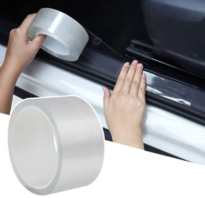 #ad #ad Accessories Transparent Auto Car Door Sill Scuff Cover Plate Sticker For Honda $9.09