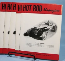 $2.99 ea. In 5-Pack! NOS 1987 Reissue, 1st HOT ROD Magazine (Jan. '48)/NHRA-NSRA