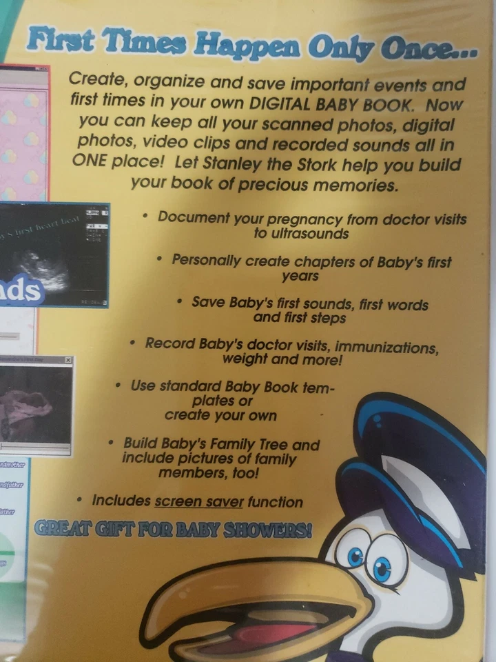 Digital baby book.SummitSoft Keep Pictures Video Sounds In Your Baby Book Album - Image 4 of 4