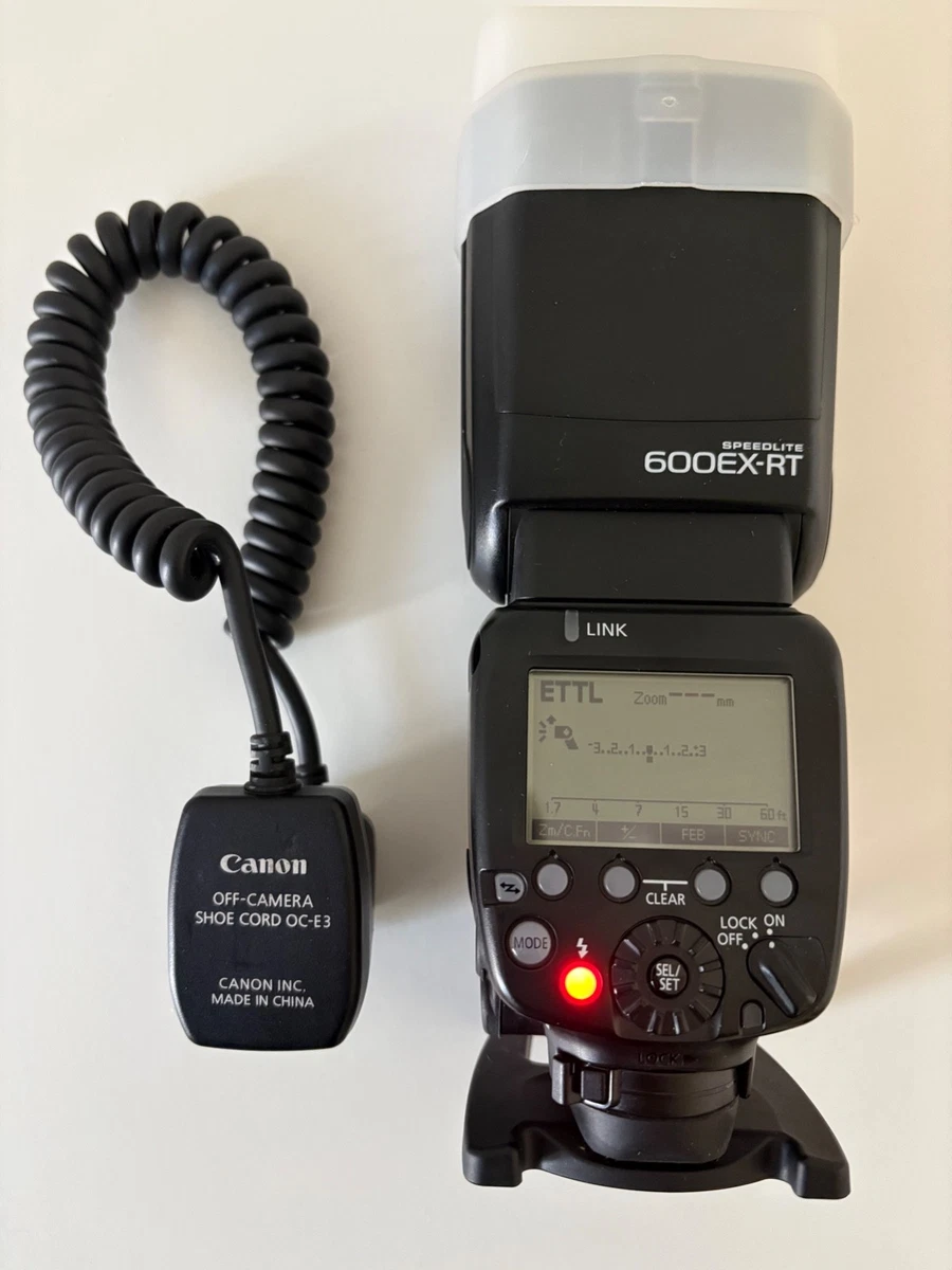 Canon Camera Flashes Speedlite 600EX-RT for sale - eBay