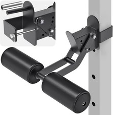 Nordic Hamstring Curl Squat Rack Attachment for 3" x 3" Power Rack with 5/8" ...