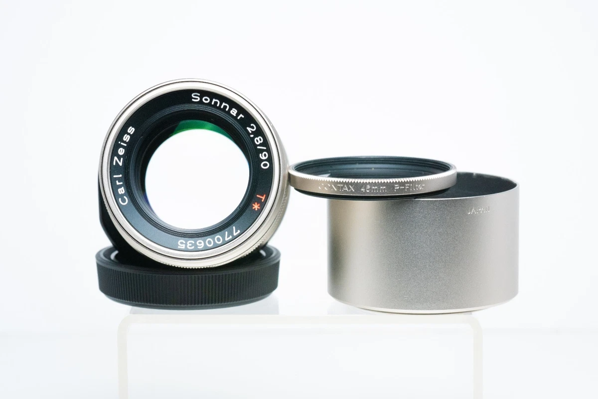 Contax 90mm Focal Camera Lenses for sale | eBay