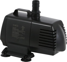 Eco 1267 Water Pump Fixed Flow Submersible or Inline for Aquariums, Ponds, Fount