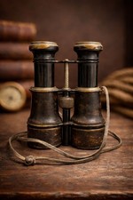 Antique U.S. Signal Service, Day  Night, Binoculars   Marchand Paris c.1890  191