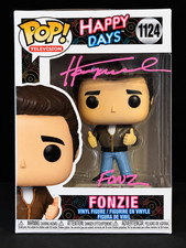 Henry Winkler Signed Happy Days Funko POP! Pink Ink "Fonz" Autographed JSA