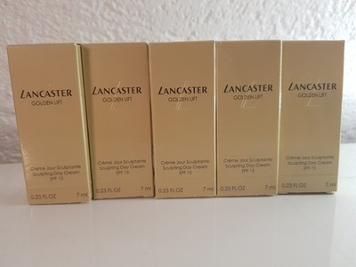 lancaster golden lift Sculping Day Cream SPF 15. 5×7ml
