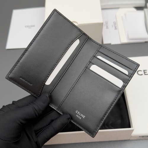 Celine Triomphe Slim Card Holder Canvas Business Card Wallet W7.5×H12×D1cm