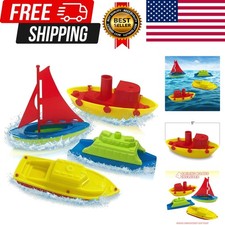 ArtCreativity Toy Boats for Water Play, 4 Pack, Pool Toys for Toddlers 3-5, F...