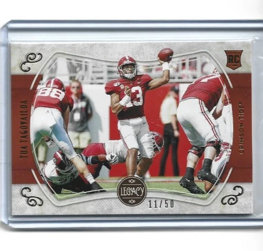 Tua Tagovailoa Panini Legacy Dare to Tear #6 Rookie
