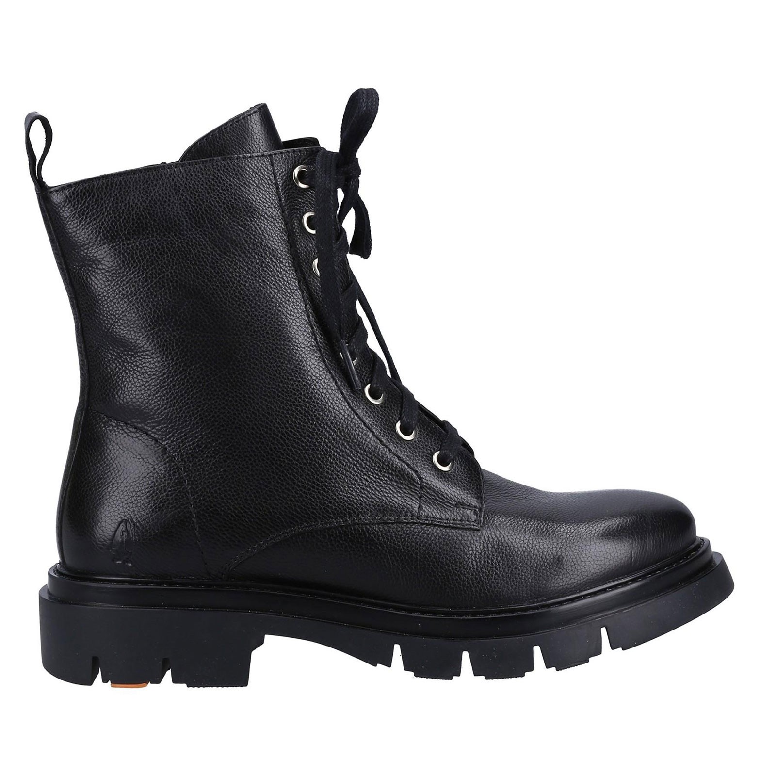 Hush Puppies Women's Black Rhea Leather Boots Uk Size 3 - Image 2