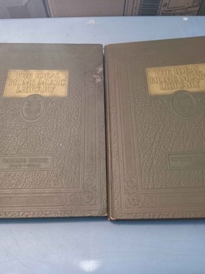 1924 Ideal Home Music Library Volume X & VII Vintage Sheet Music Songs