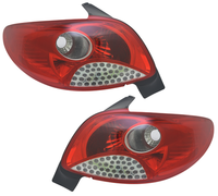 RüCkleuchten Set FüR Peugeot 206+ T3E Ab 2009- Heckleuchten RüCklicht