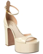 Valentino Vlogo 120 Patent Platform Sandal Women's