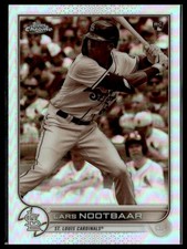 2022 Topps Chrome #19 Lars Nootbaar Sepia Refractor