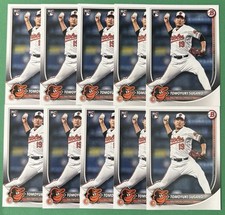 (10) 2025 Bowman Tomoyuki Sugano (1st) Rookie Card Lot Colorado Rockies RC