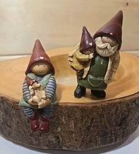 2 Annekabouke Figures Gnomy's Diaries Fortune Fairies Shelf Sitter 