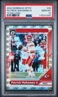 2024 PANINI DONRUSS OPTIC TEAM LOGO #94 PATRICK MAHOMES II 25/32 PSA 10