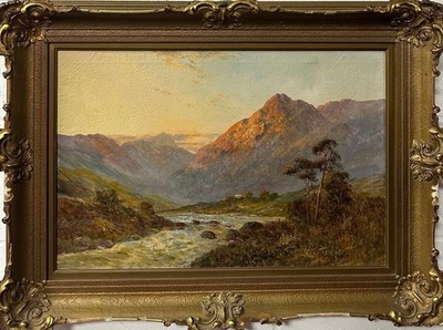 Francis E Jamieson (1895-1950) : Allan Water, nr. Stirling, Oil On Canvas