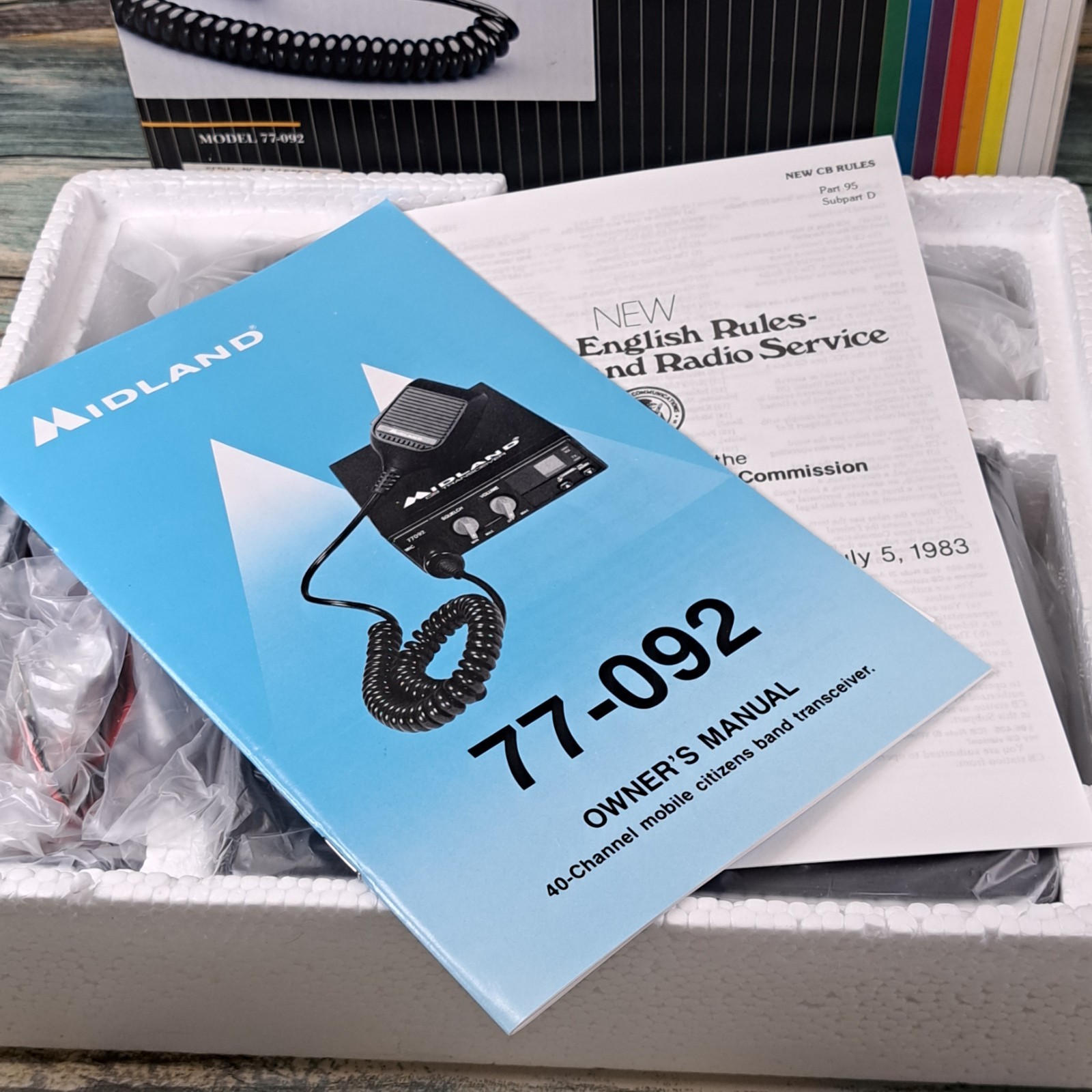 Midland 40 Channel Mobile CB Transceiver 77-092 New Open Box | eBay