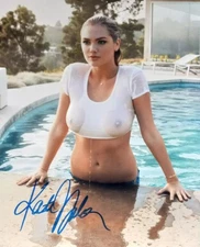 KATE UPTON 8.5X11 SIGNED PHOTO AUTOGRAPH ORIGINAL SIGNATURE POSTER REPRINT