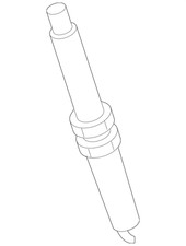 Genuine BMW Spark Plug 12120054451