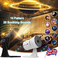 10in1 Galaxy Projector 4K Starry Star Planetarium Night Light Ceiling Projection
